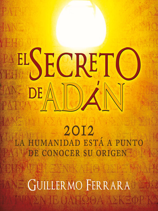 Title details for El secreto de Adán by Guillermo Ferrara - Available